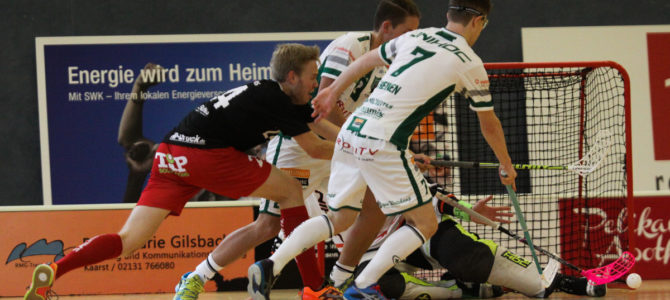 Floorball Bundesliga: DJK Holzbüttgen – ETV Piranhhas Hamburg 2:7 (1:3, 0:4, 1:0)