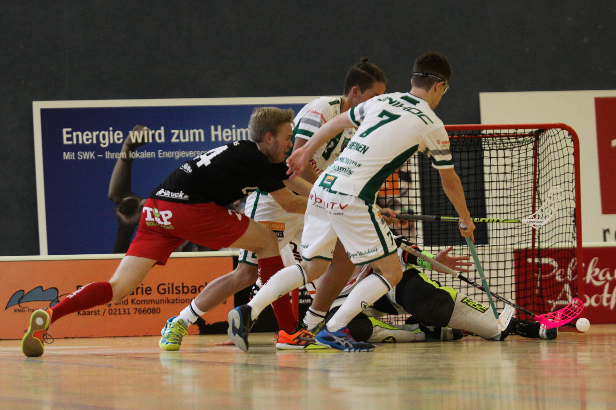 Floorball Bundesliga: DJK Holzbüttgen – ETV Piranhhas Hamburg 2:7 (1:3, 0:4, 1:0)