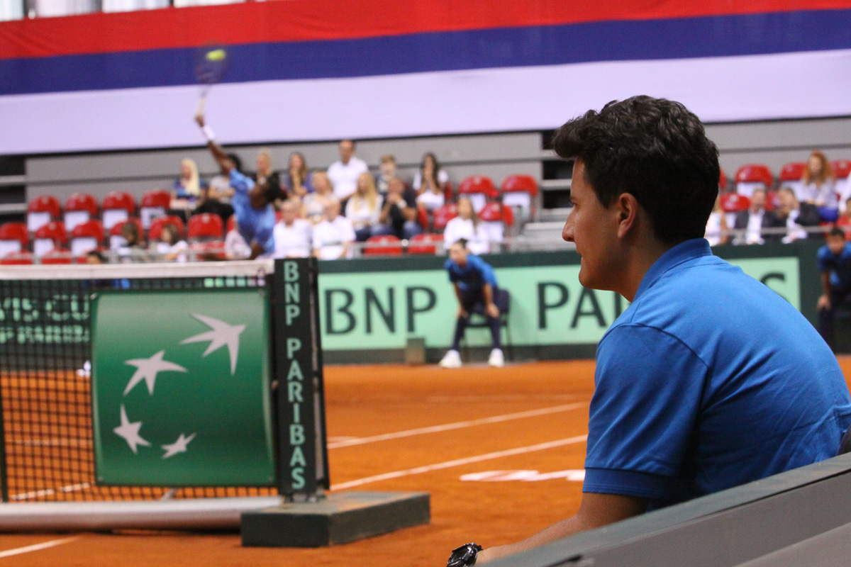 Davis Cup Serbia vs. India: Day 3