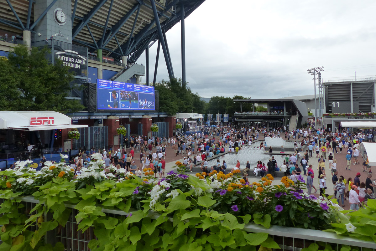 Visiting the US Open 2018