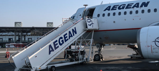 Flying Aegean Airbus A320