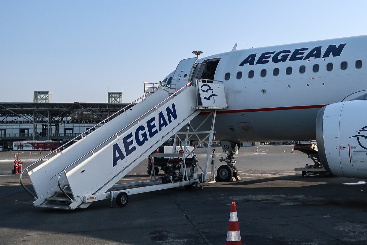 Flying Aegean Airbus A320