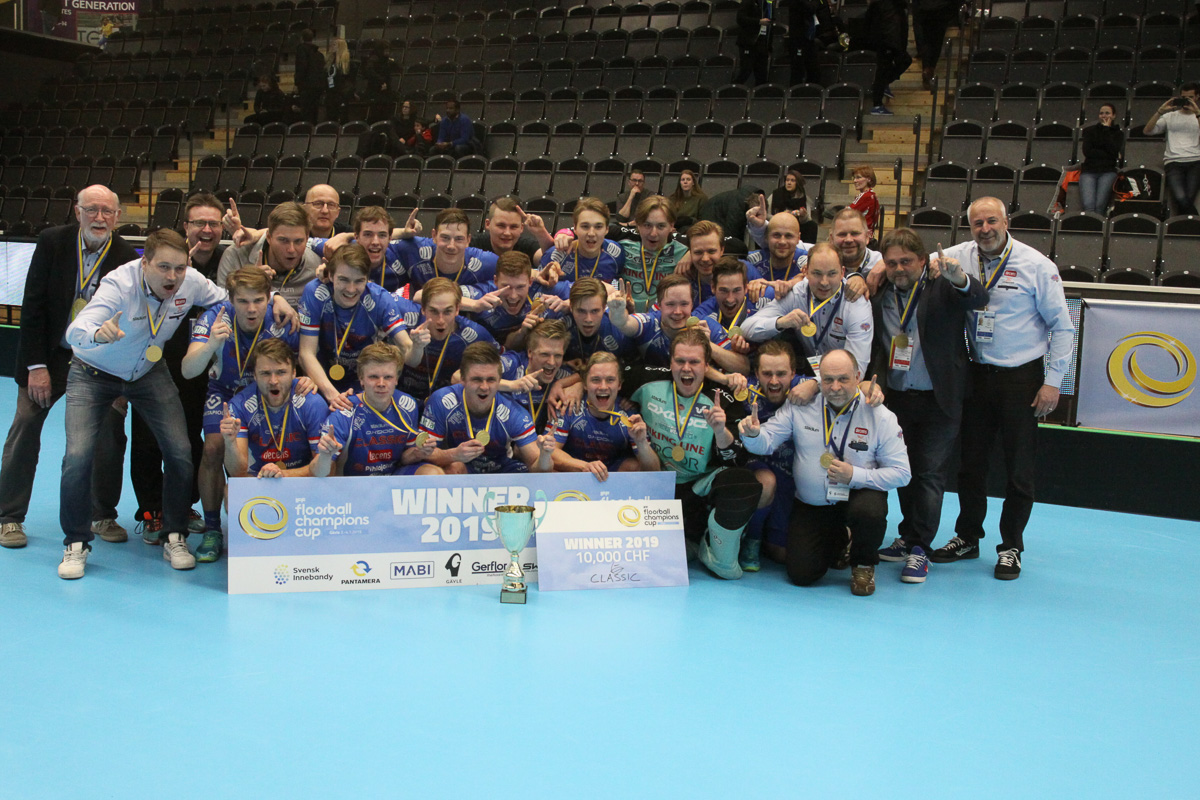 CC 2019: Men’s Final: Storvreta IBK – SC Classic 3-10 (1-3, 1-3, 1-4)