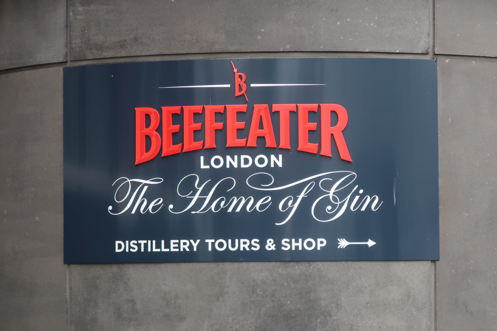 beefeater gin distillery tour london