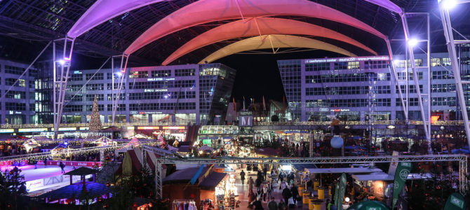 The Christmas Market at Munich Airport