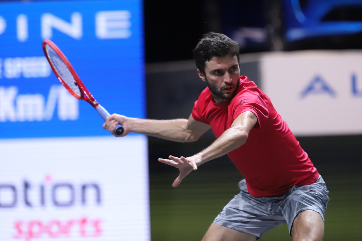 bett1HULKS Championship: Jordan Thompson (AUS) – Gilles Simon (FRA) 3-6 5-7