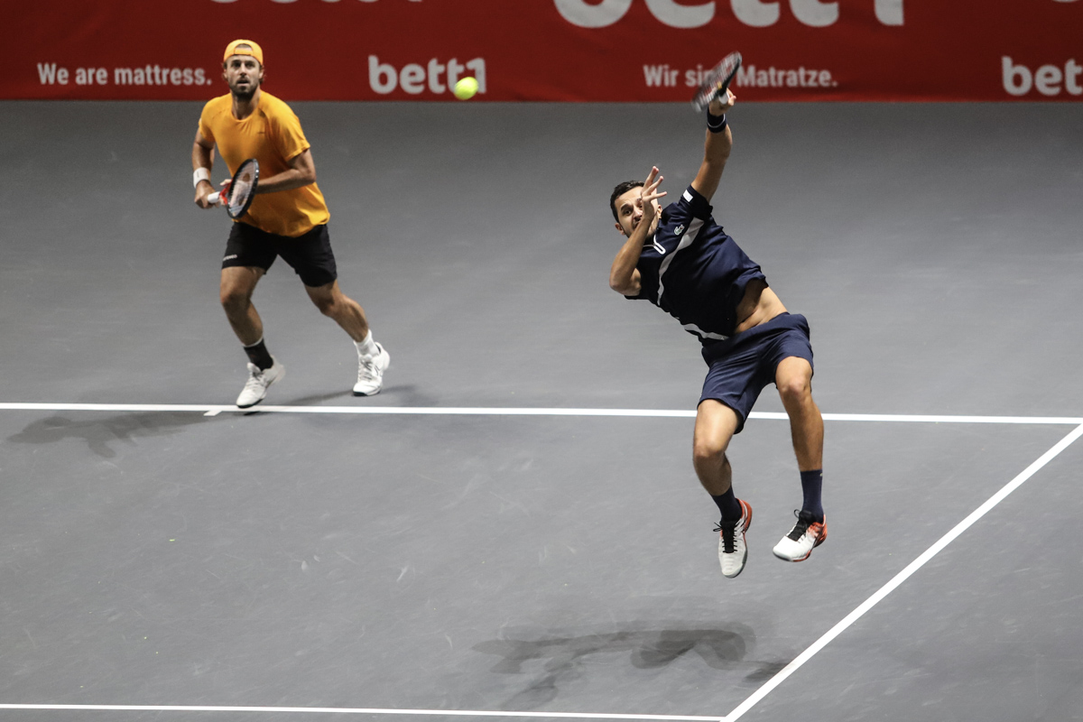 bett1HULKS Championship 2020: Sharan (IND) / Sandgren (USA) – Marach (AUT) / Pavic (CRO) 4-6 2-6