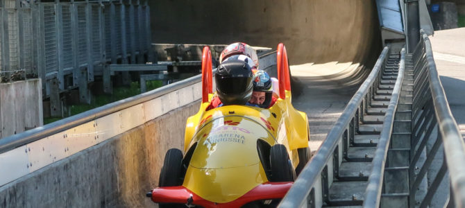 Taking a (Summer) Taxi Ride on the Königssee Bobsleigh Track