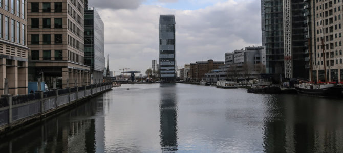 Walking in the London Docklands (Pictured Story)