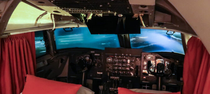 The Cockpit Suite at Jumbo Stay Stockholm