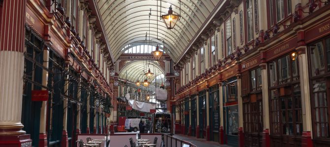 Leadenhall Market in London (Pictured Story)