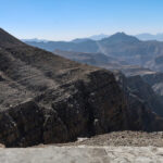 Driving Up Jebel Jais Mountain