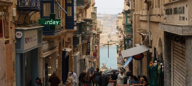 A Walk Through Valletta Old Town (Pictured Story)
