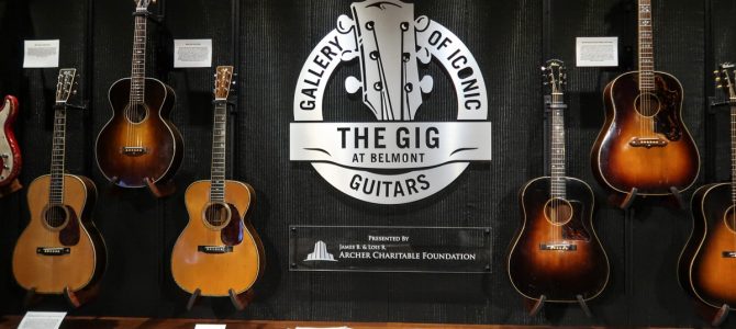 Gallery of Iconic Guitars at Belmont (Nashville)