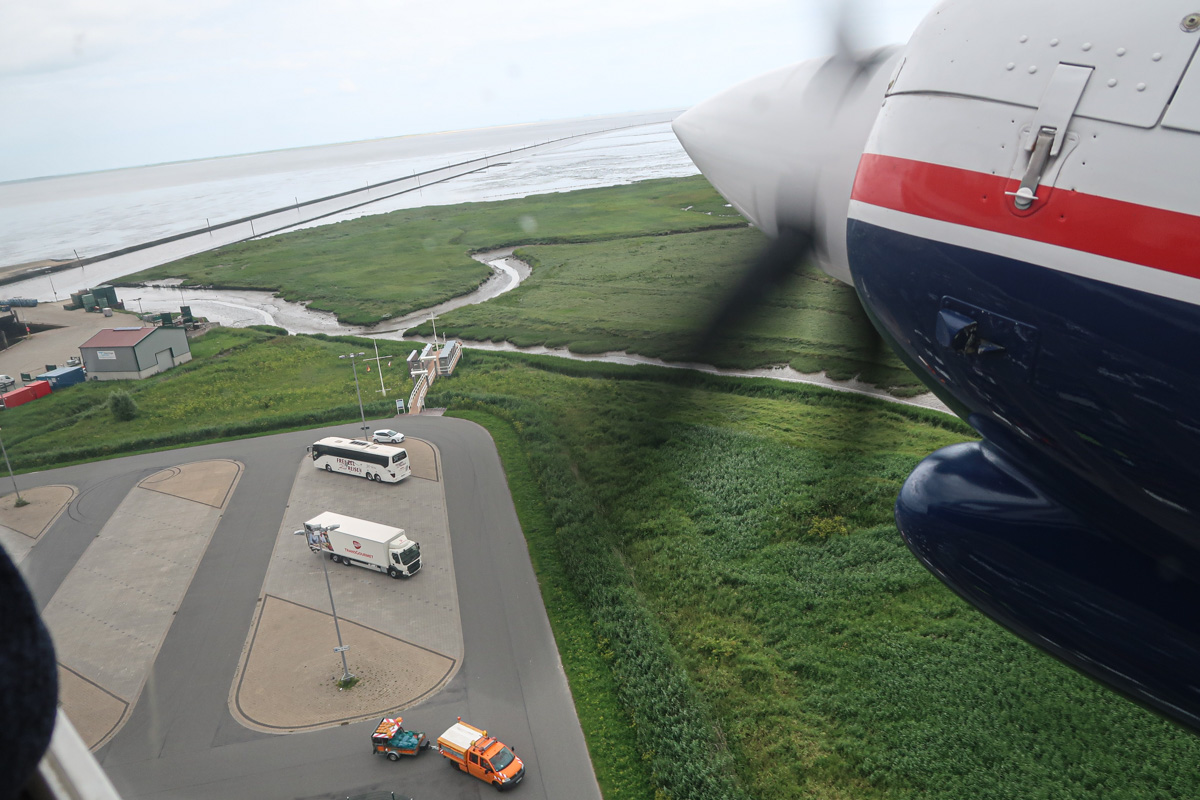 Flying with FLN Frisia-Luftverkehr from Harle (EDXP) to Wangerooge (AGE)