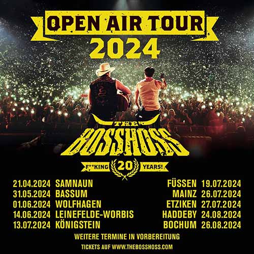 country music tours europe 2023