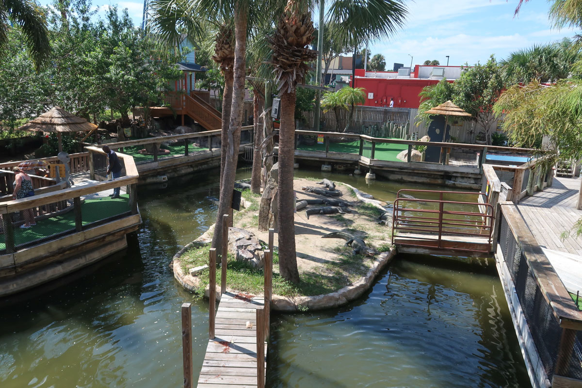 Mini Golf at Gator Golf Adventure Park Orlando