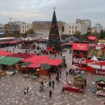 Advent Time at Skanderbeg Square Tirana (Pictured Story)