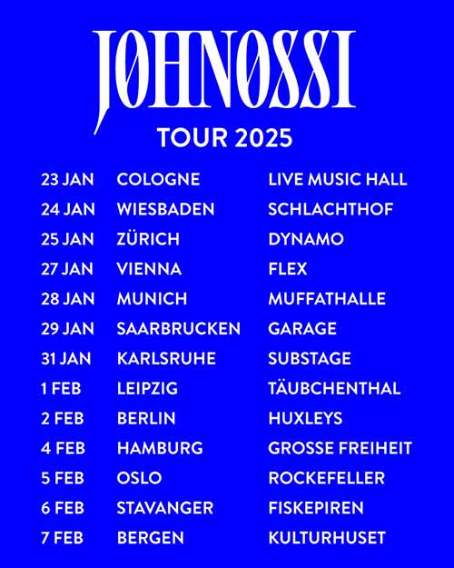 europe tour music 2023