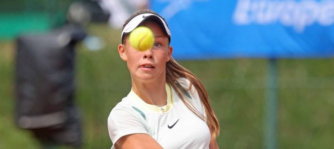 Int. German U14 Tennis Nationals – Girls Singles Final: V. Cesonyte (GER) – Anastasia Nikolaieva (UKR) 7-6(1) 6-3