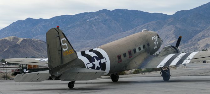 Flying the Douglas  C-47 Skytrain at Palm Springs Air Museum
