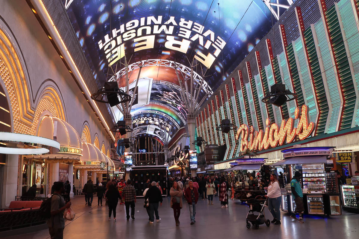 Fremont Street Experience Las Vegas (Pictured Story)