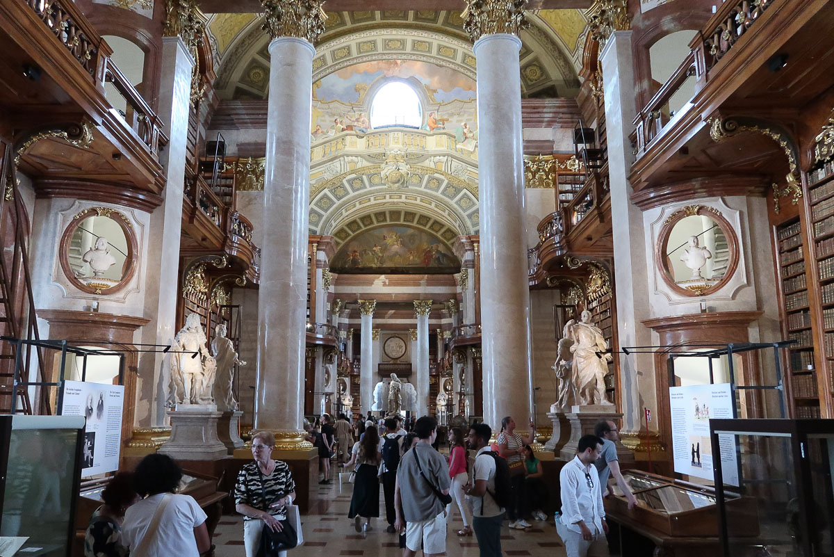 State Hall (Prunksaal) of the Austrian National Library (Pictured Story)