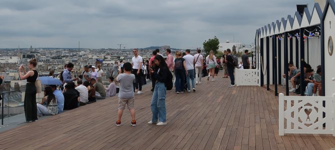 Views from the Terrace of Galeries Lafayette