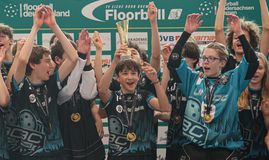 German Under 15 Floorball Nationals – Final: PSV Black Wolves Dessau – FBC Munich (6th July 2025) 5-8 (1-3, 2-1, 2-4)
