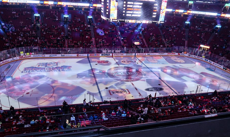 Salon Desjardins at Centre Bell with the Montreal Canadians