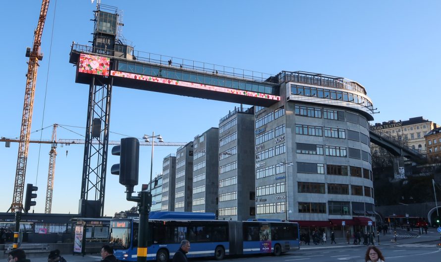 Katarinahissen (Katarina Elevator) Stockholm (Pictured Story)