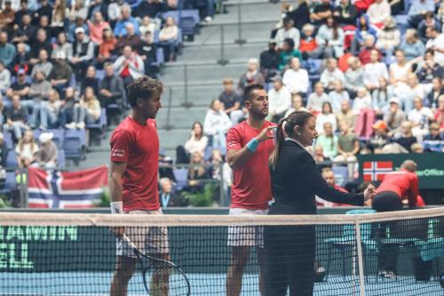 2022091417 DavisCupNORIND Dbl 0012