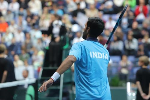 2022091417 DavisCupNORIND Dbl 0032