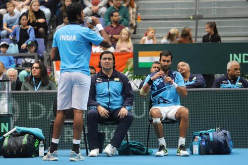 2022091417 DavisCupNORIND Dbl 0043