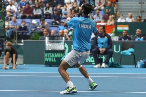 2022091417 DavisCupNORIND Dbl 0082