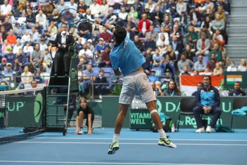 2022091417 DavisCupNORIND Dbl 0083