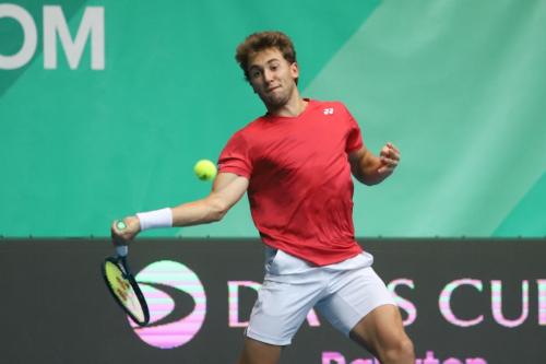 2022091417 DavisCupNORIND Dbl 0159