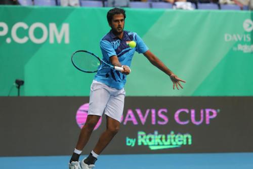 2022091417 DavisCupNORIND Dbl 0163