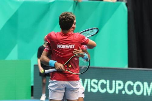 2022091417 DavisCupNORIND Dbl 0194