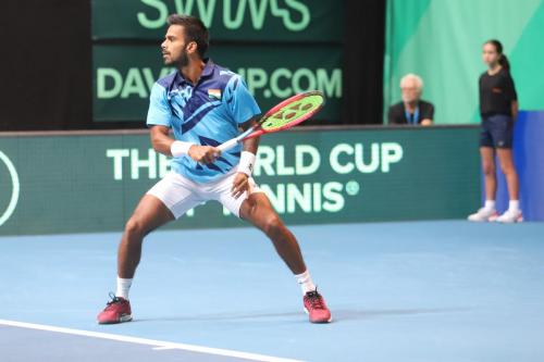2022091417 DavisCupNORIND S3 0025