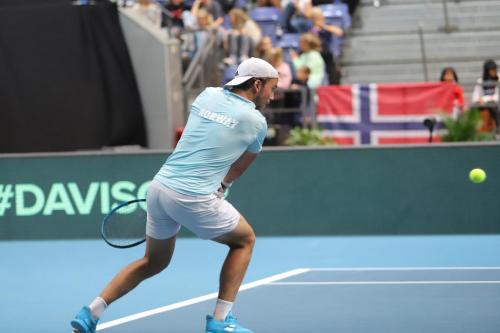 2022091417 DavisCupNORIND S3 0145