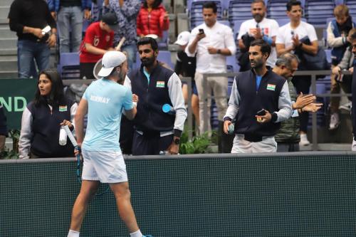 2022091417 DavisCupNORIND S3 0189